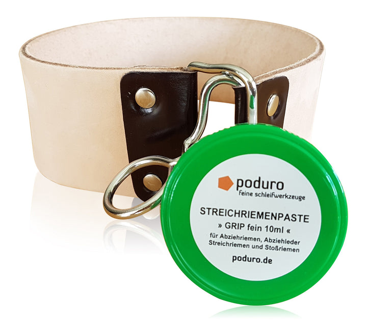 Abziehleder/Hängeriemen Set Big Belt « XXL Streichriemen extra breit & extra lang & Streichriemenpas
