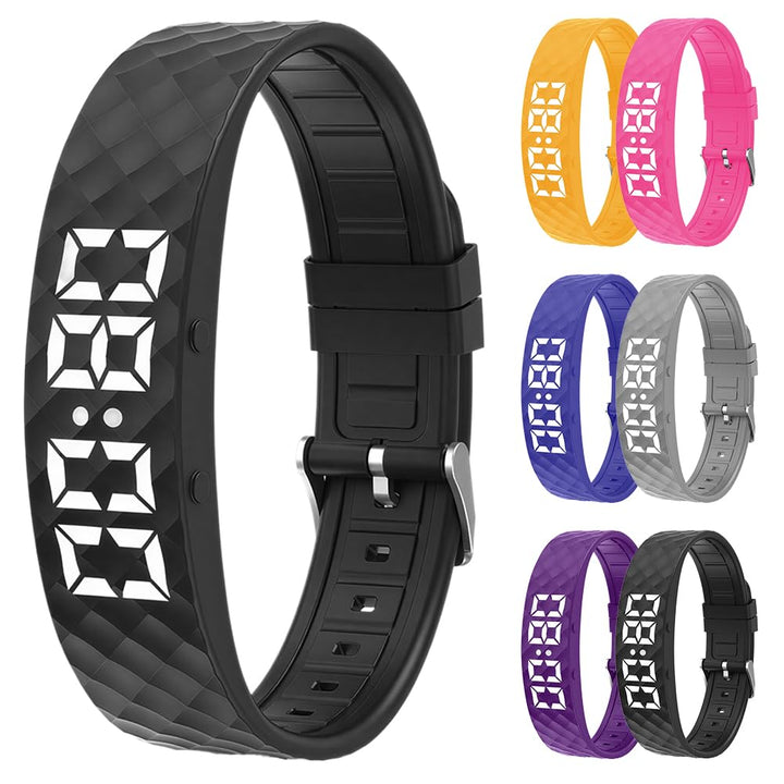 CEWROM Vibrationswecker Armband, Vibrationsalarm Erinnerung Uhr, Silent Vibrating Alarm Reminder Wat