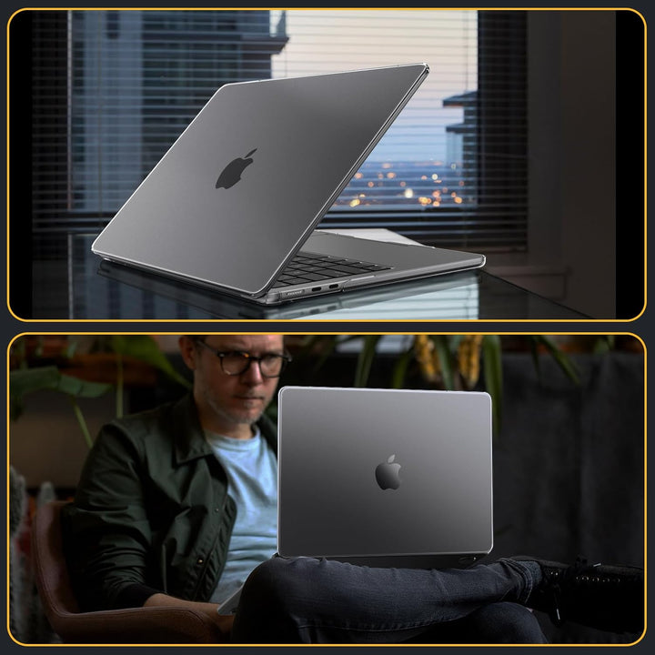 Fintie Hülle Kompatibel mit MacBook Air 13.6 Zoll M5 M4 M3 M2 A3449 A3240 A3113 A2681 (2026-2022), [