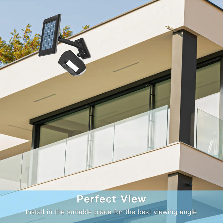 HOLACA 2 in 1 Halterung für Ring Solarpanel, Spotlight Cam/Pro und Stick Up Cam Battery Zubehör zur