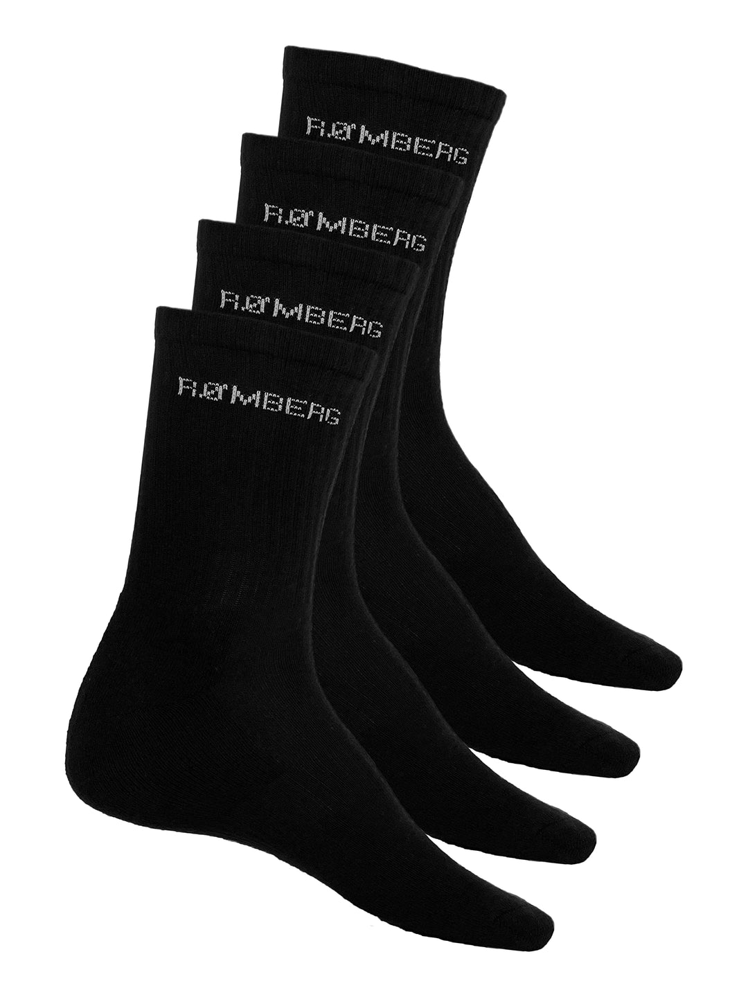 Romberg Unisex Sport Socken, 4er Pack 35-38 Schwarz, 35-38 Schwarz