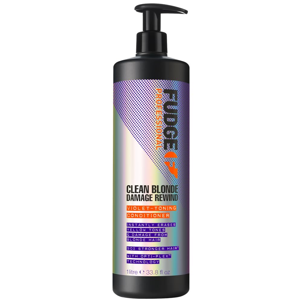 Fudge Professional Clean Blonde Damage Rewind Violet-Toning Anti-Gelbstich Conditioner, 1000 ml bunt