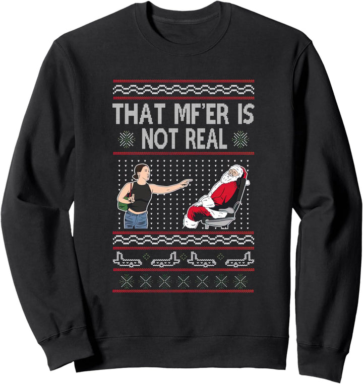 Das Mf ist nicht wirklich hässliche Weihnachten Sweatshirt