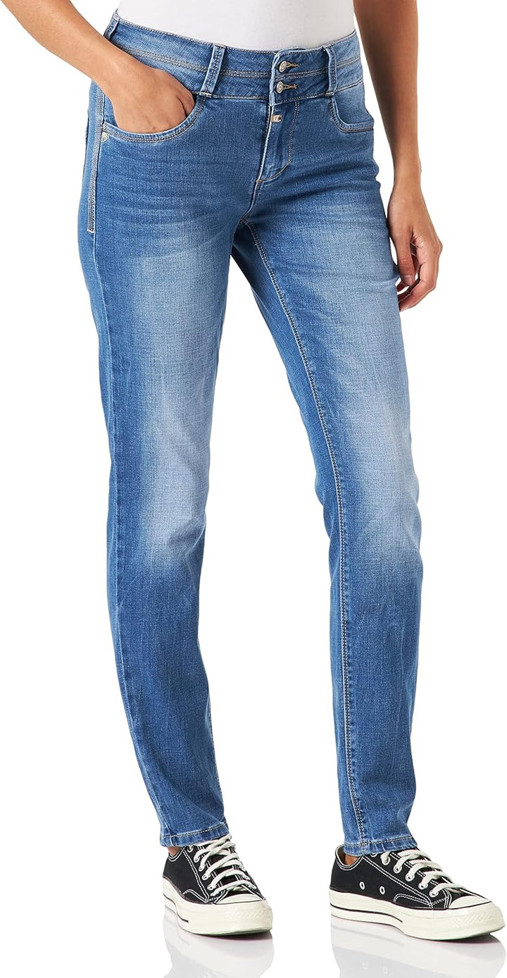 Timezone Damen Slim EnyaTZ Womenshape Slim Enyatz Womenshape 26W / 30L Smurf Blue Wash, 26W / 30L Sm