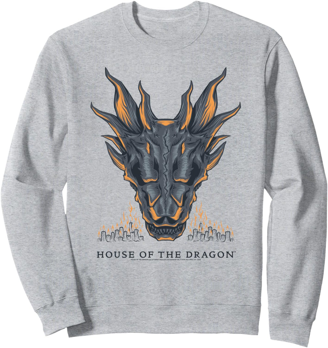 House of the Dragon Candlelit Dragon Head Sweatshirt