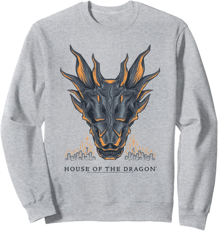 House of the Dragon Candlelit Dragon Head Sweatshirt