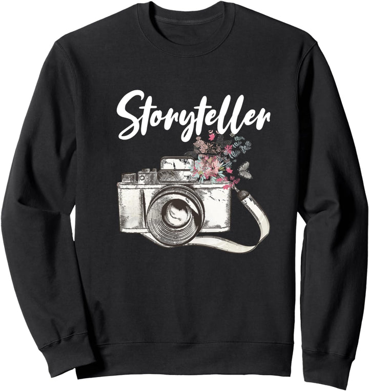 Hochzeitsfotograph Geschenk Fotografie Künstler Storyteller Sweatshirt
