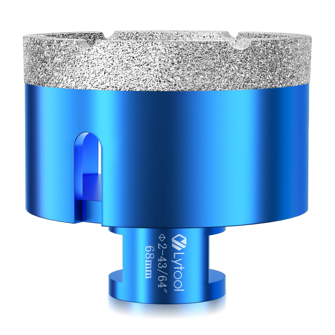 Diamant Fliesenbohrer 68 mm M14 Diamantbohrer Lochsäge für Fliesen Porzellan Keramik Marmor Granit B