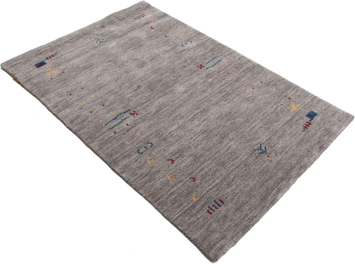 RugVista Gabbeh Loom Frame, Teppich, Gabbeh, 160 x 100 cm, Rechteckig, Niedriger Stapel, Wohnzimmer,
