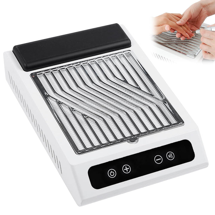 Staubabsaugung Für Nägel, Leistungsstarker Nagelstaubsauger Mit Filter 3700RPM, Leiser Nagelabsauger