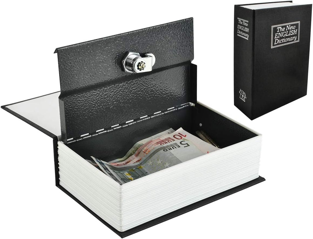 ISO TRADE Geldtresor mit 2 Schlüsseln 18 x 11,5 cm Geldsafe Geldsafe Schmucktresor Wertsafe 6148