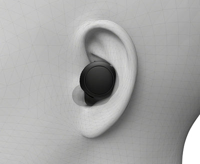 Sony WF-C500 kabellos, Bluetooth, In-Ear Earbuds (mit IPX4 Rating und bis zu 20h Akkulaufzeit) Weiss
