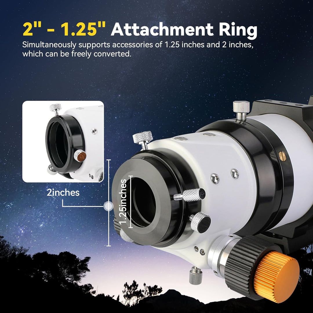 Svbony SV503 Astronomische Teleskope OTA, 80F7 Doppelt ED Professionelles Optische Tubusbaugruppen m