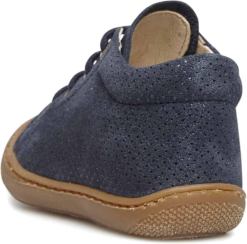 Naturino Lauflernschuhe aus Metallic 17 EU Blau, 17 EU Blau