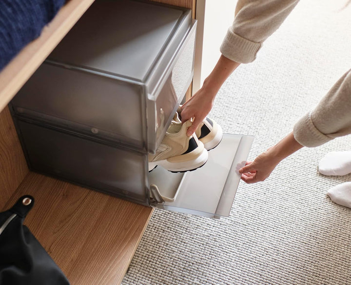 Joseph Joseph ShoeCase Premium Schuhaufbewahrungsbox, mit Klapptür, Staubdicht, Belüftet, Einfacher