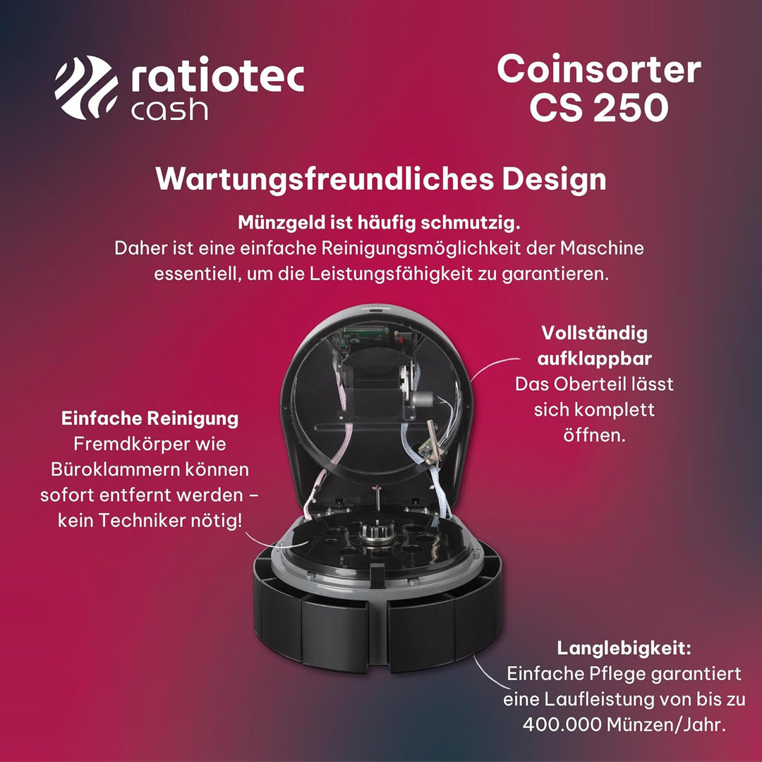 ratiotec 00946344 Coinsorter CS 250