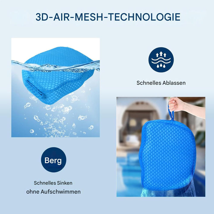 Hot Tub Sitze Für Erwachsene,Sitzkissen Erhöhung | 3D Luftmesh Polster Schnelles Absinken Ohne Aufsc