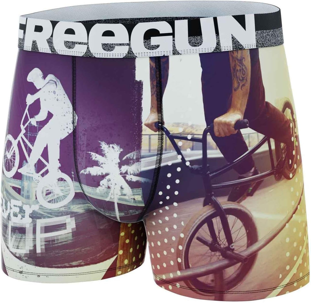 Freegun Boxershorts, Herren, 6 Stück XL Motorrad-sport-pack, XL Motorrad-sport-pack