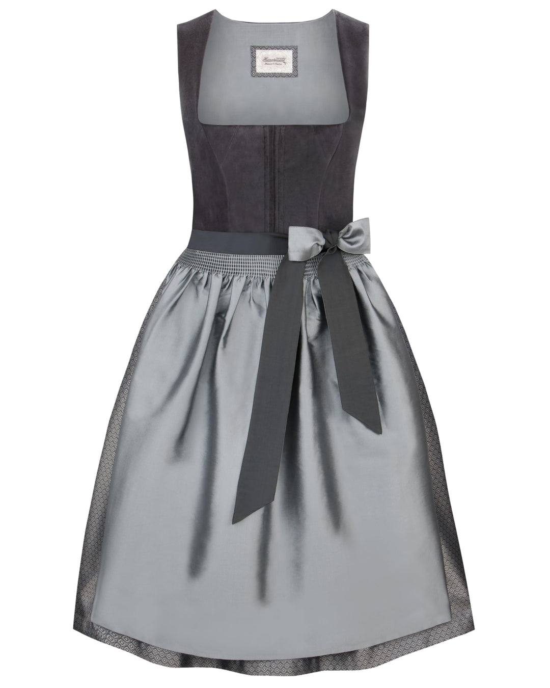 Stockerpoint Damen Dirndl Gloria Kleid für besondere Anlässe 42 Graphit, 42 Graphit