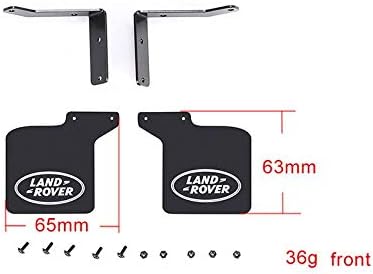 R/C Scale Accessories : Front & Rear Skid Plate for Traxxas TRX-4 Trail Defender Crawler - 28Pc Set