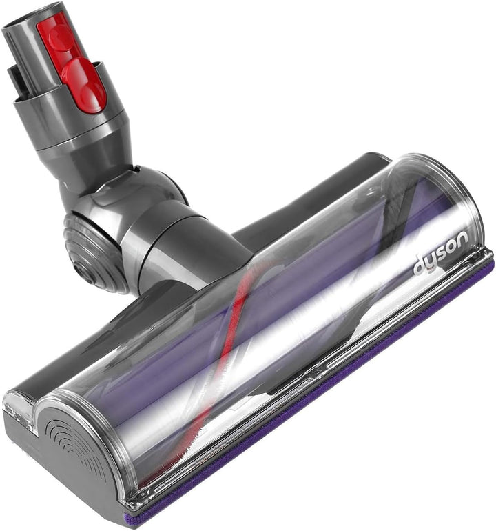 Dyson V10 Cyclone Kabelloser Staubsauger Direktantrieb Reiniger Kopf Turbine Bodendüse, Grau & Lila