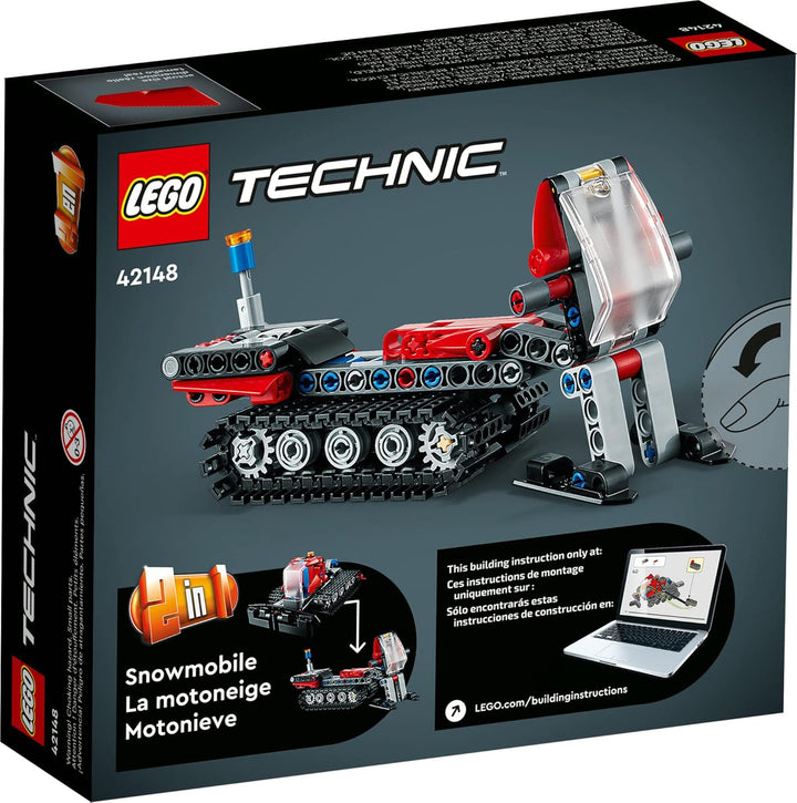 LEGO Technic Snow Groomer to Snowmobile 42148, 2in1 Fahrzeugmodell-Set, Ingenieur-Spielzeug, Winter