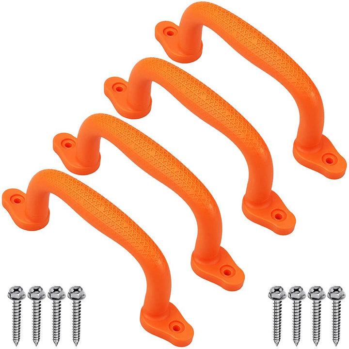 Dolibest Sicherheitsgriffe, 18cm rutschfeste Solide Handgriffe Klettergeräte Greifer Griffe für Spie