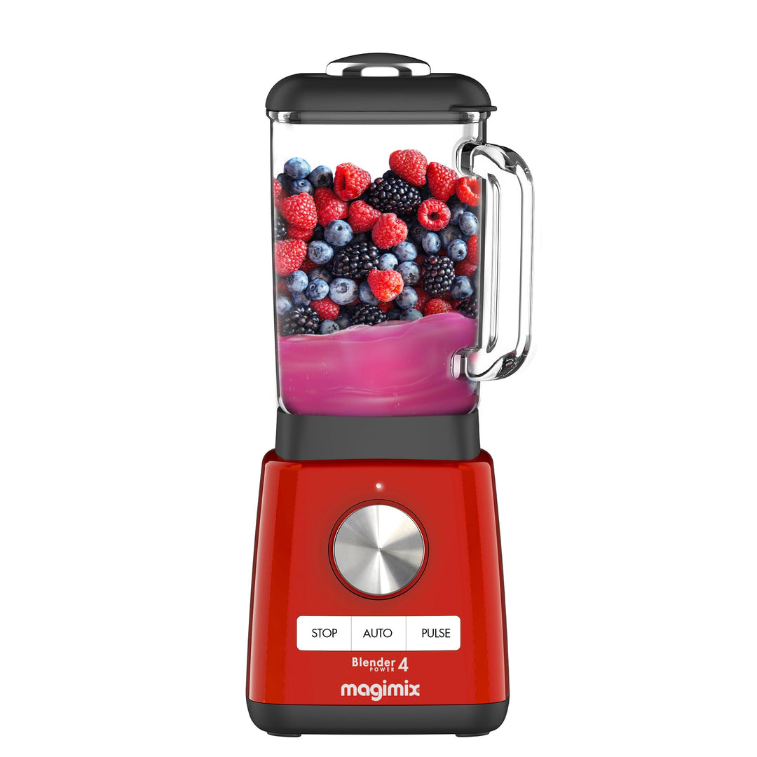 Magimix 11629EA Blender, Kunststoff Rot, Rot