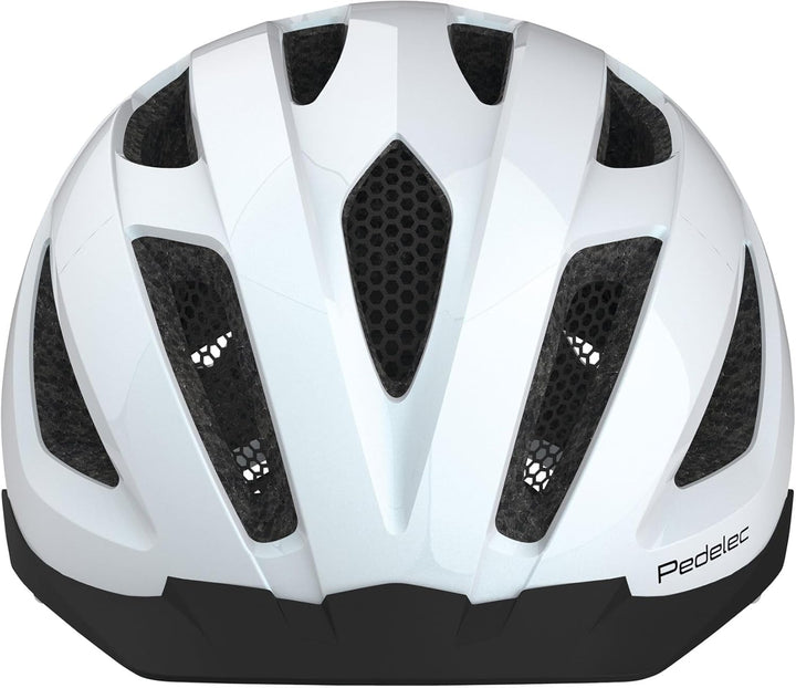ABUS City-Helm Pedelec 1.1 - Fahrradhelm mit Rücklicht für den Stadtverkehr - für Damen und Herren L