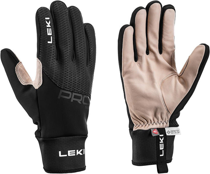 LEKI Unisex PRC Premium Thermo Plus Handschuhe Langlauf Running Black-Sand Black-Sand 10, Black-Sand