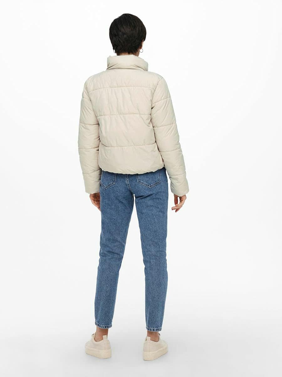 JACQUELINE de YONG Female Daunenjacke JDYNEWERICA Daunenjacke, Moonbeam/Detail:silver Zipper