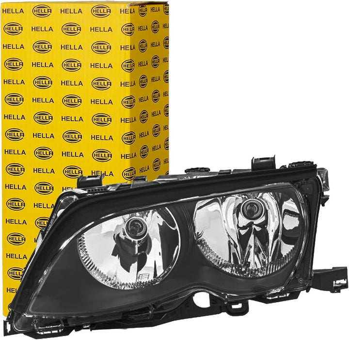 HELLA 1AG 009 059-011 Halogen-Hauptscheinwerfer - links - für u.a. BMW 3 (E46) Links Halogen, Links