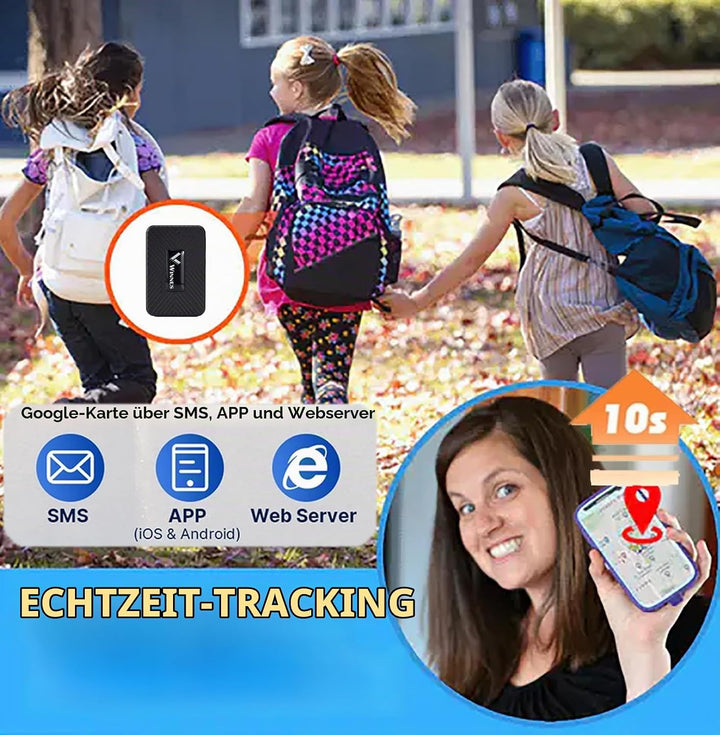 Mini Tracker 4G Kleiner GPS Tracker Ohne ABO Wasserdicht Eingebaute Batterie 1500mAh TK913 GPS für A