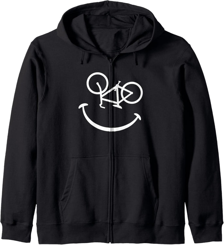 Fahrrad T-Shirt Herren Damen Radfahrer Fahrradmotiv lustig Kapuzenjacke