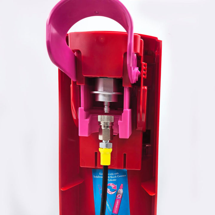 DRYHTEN Sodawasser-Maschine Terra DUO ART Gaia Quick Connect Fülladapter mit 8mm Schnellkupplung für