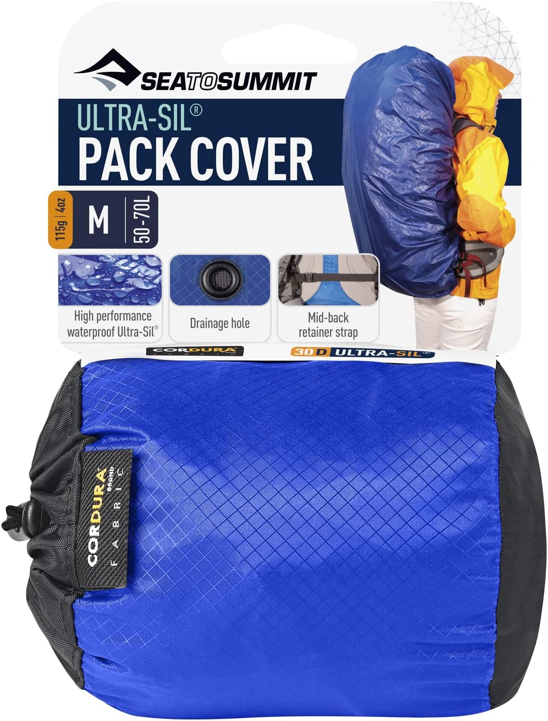 Sea to Summit Ultra-SIL Super Light Pack Cover S Blau, S Blau
