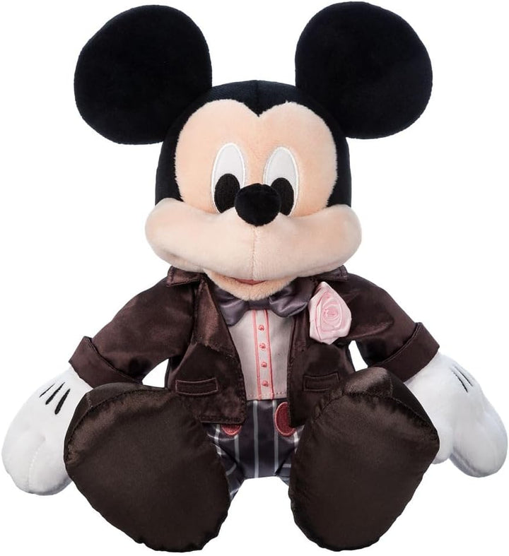DISNEY STORE Mickey Mouse Hochzeits-Plüsch, Bräutigam, klein, 30,5 cm