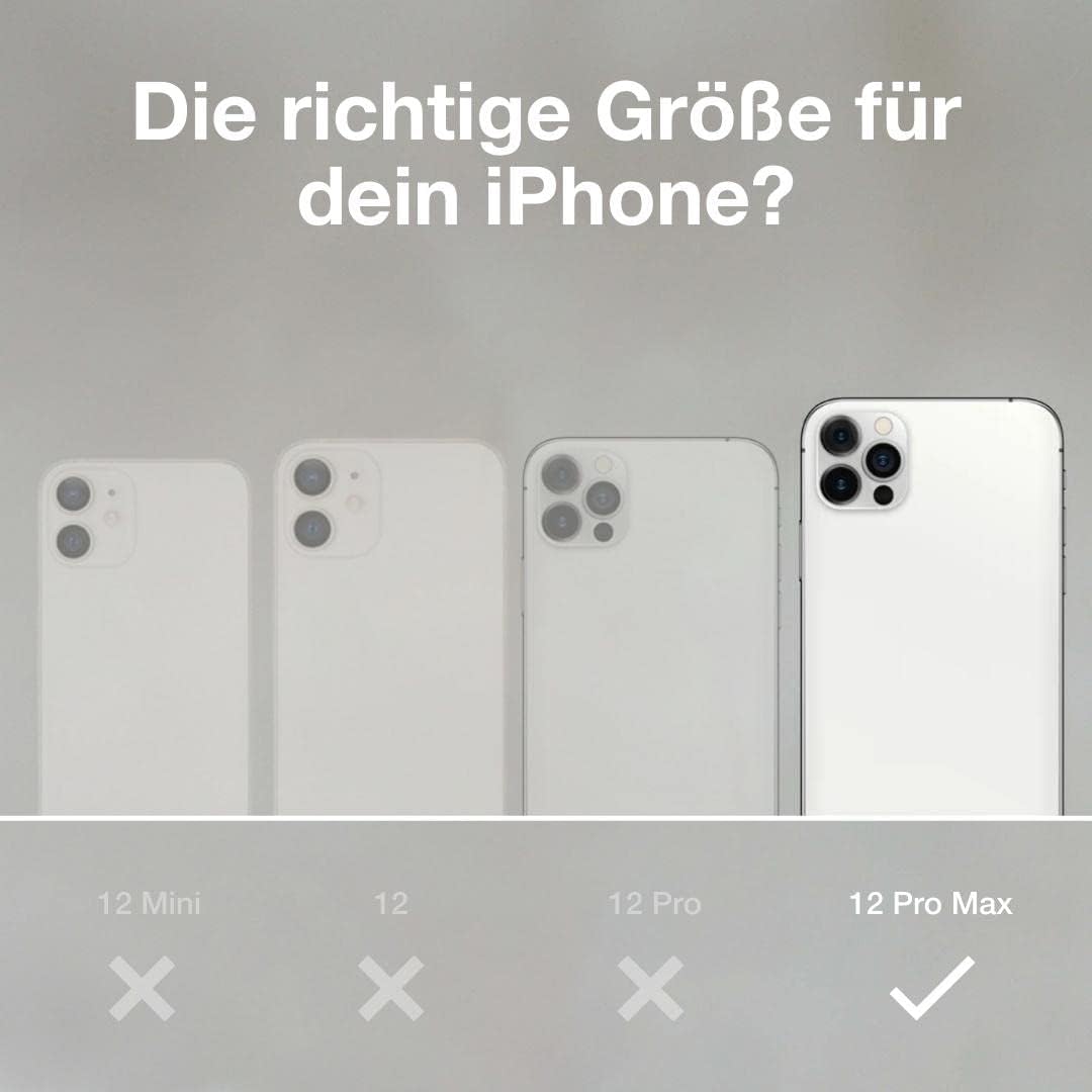 Woodcessories - Antibakterielle Bio Hülle kompatibel mit iPhone 12 Pro Max Hülle pink - Plastikfrei,