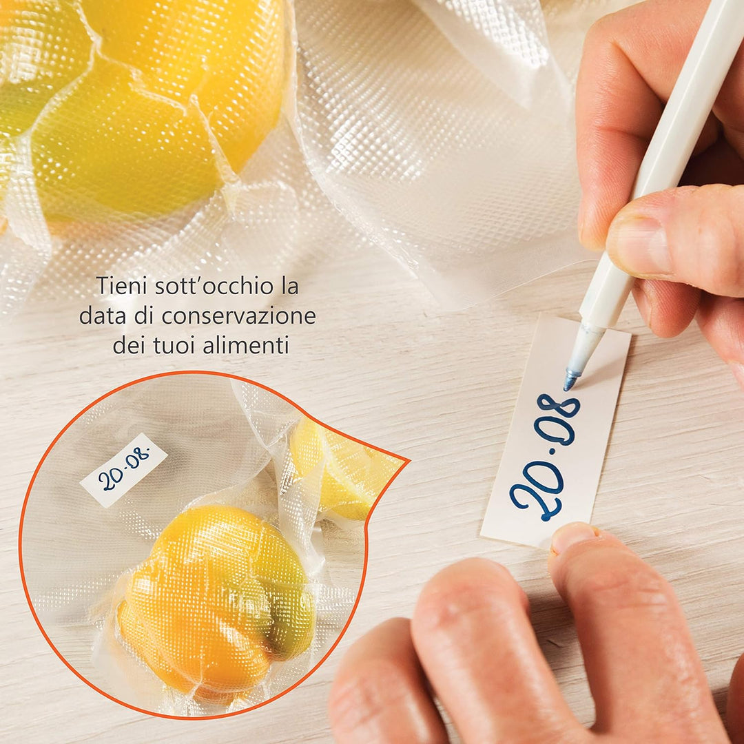 Sofidream Vakuumbeutel für Lebensmittel – 50 geprägte Umschläge x Sous Vide, Rezeptbuch eBook und Pe
