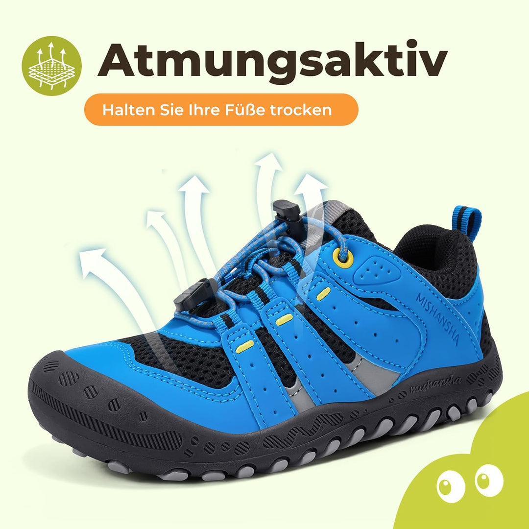 Mishansha Unisex-Kinder Turnschuhe Trekkingschuhe Mädchen Wanderschuhe Outdoor Sportschuhe 24-38 27