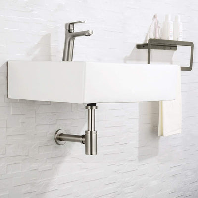 Design Siphon für Waschbecken & Waschtisch, Keymark Messing Syphon Sifon Universal Designsiphon, Bad