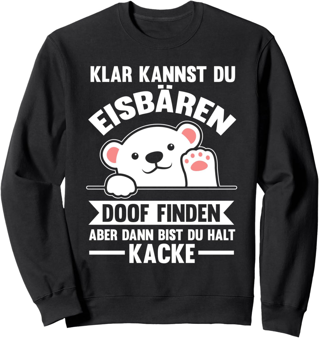 Eisbären Eisbär Zootier Sweatshirt