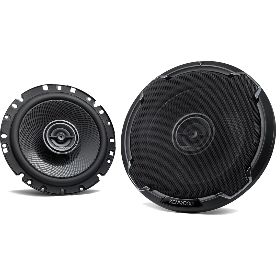 Kenwood KFC-PS1796 2-Wege-Koaxial-Lautsprecher, 17 cm, Auto-Lautsprecher mit Surround-Sound, Woofer