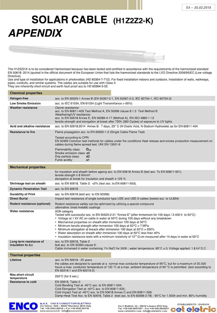 PowerWerk - Solarkabel 6mm² Rot - 30m - UV-beständig, flexibel, Photovoltaik, PV Kabel, Solar Anschl