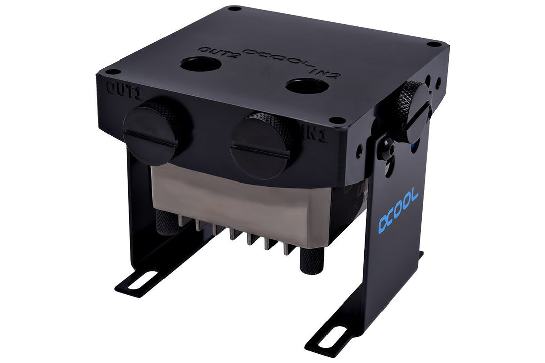 Alphacool 13196 Laing DDC310 - Low Noise Pumpe Mit Aufsatz G1/4" - CPU Wasserkühlung 10W - Messing/A