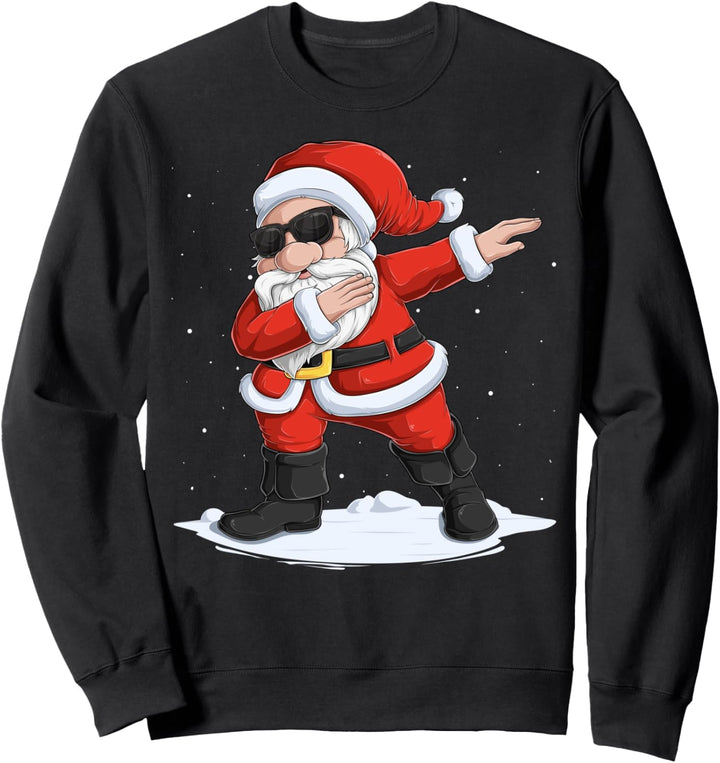Santa XMAS Dab Dabbing Weihnachtsmann Sweatshirt