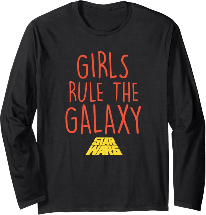 Star Wars Girls Rule This Galaxy Langarmshirt