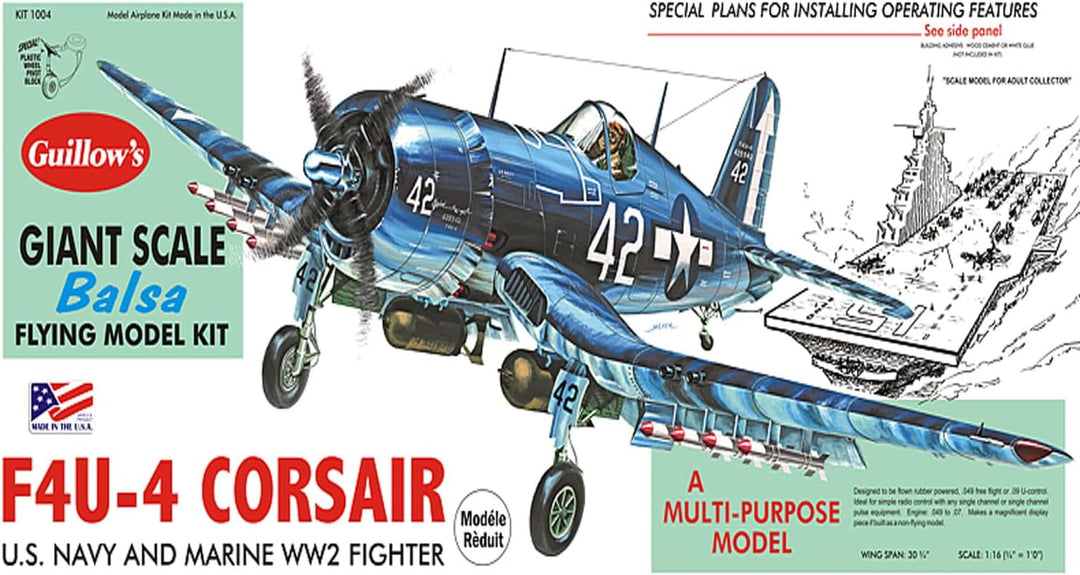 Corsair 3/4 scale plane kit