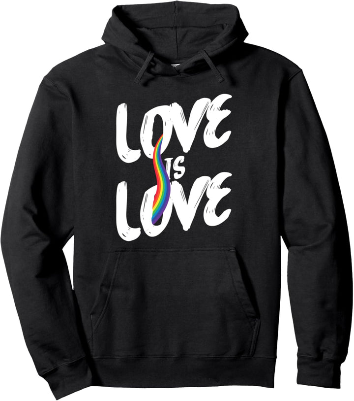 Liebe ist Liebe Homosexuell Stolz LGBT Subtile Stolz Flagge Pullover Hoodie