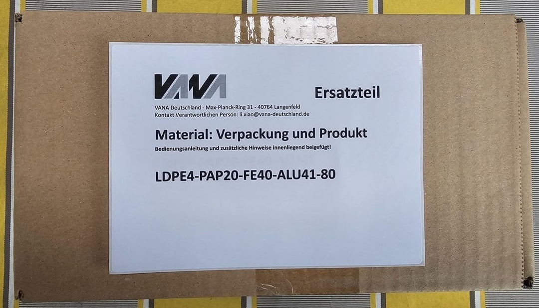 VANA SPP061, Stahl, 1-Stück, grau, Deckenhalterung für Markisen, Adapter für Deckenmontage 200x165x2